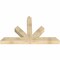 Ekena Millwork Saratoga Rough Sawn Timber Gable Bracket, Douglas Fir, 72"W x 45"H x 6"D x 6"F, 15/12 Pitch GBW072X45X0606SAR00RDF - alternate 4